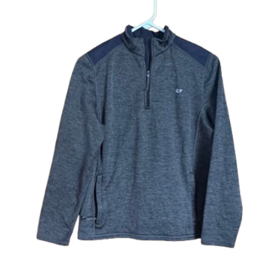 Vineyard Vines Performance 1/4 Zip Pullover Long Sleeve Women's, Size XL (F14) - Picture 2 of 7